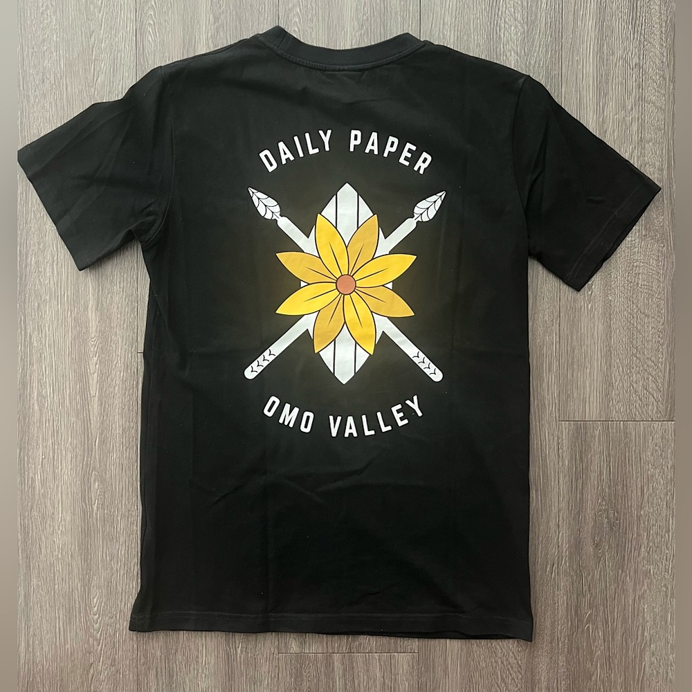 Daily Paper Black Graphic T-Shirt